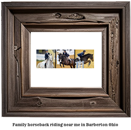 family horseback riding near me in Barberton, Ohio